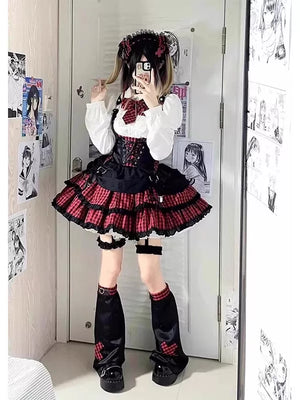 Punk Lolita divat: tartán, fémrészletek és egyensúly