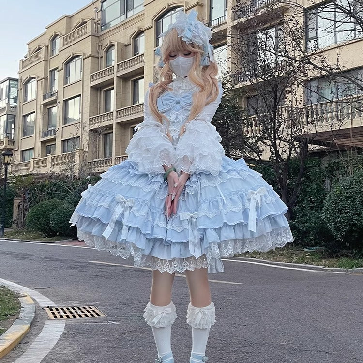 ZhiJinYuan- Love Notebook - Sweet Lolita Ancient Doll JSK