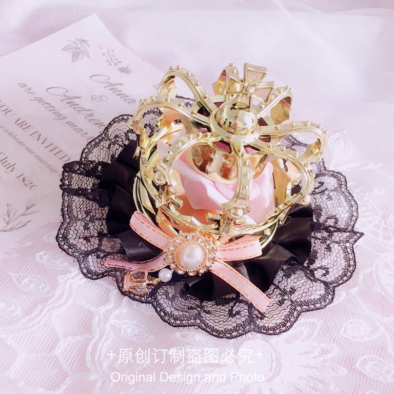 Cos Crown Lolita Headwear for Singing, Daily Wear, Princess, Queen, Coronation, Lolita Wedding Accessories, Small Items