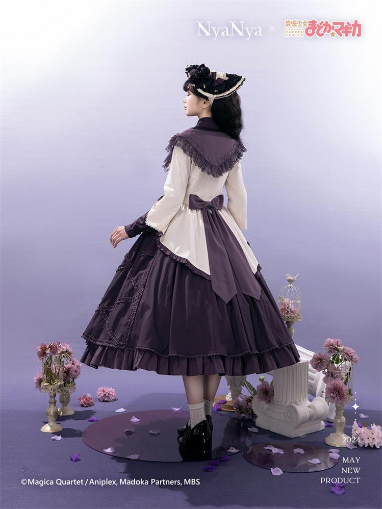 NyaNya - IP Collab Lolita Dress Madoka Kaname Homura Akemi Lolita OP dress
