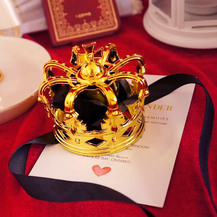 Lolita Tiara King Queen Coronation Gold Silver Rose Cute Lolita COS Crown Tiara