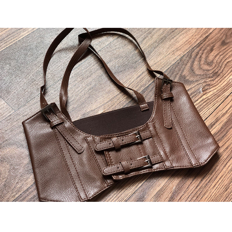 Original Design Holy Waist Cincher Dark Lolita Adjustable Strap Waist Cincher