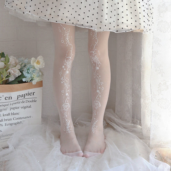 Roji Roji - Japanese Style Lolita Tights - Socks
