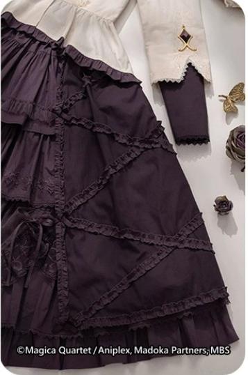 NyaNya - IP Collab Lolita Dress Madoka Kaname Homura Akemi Lolita OP dress