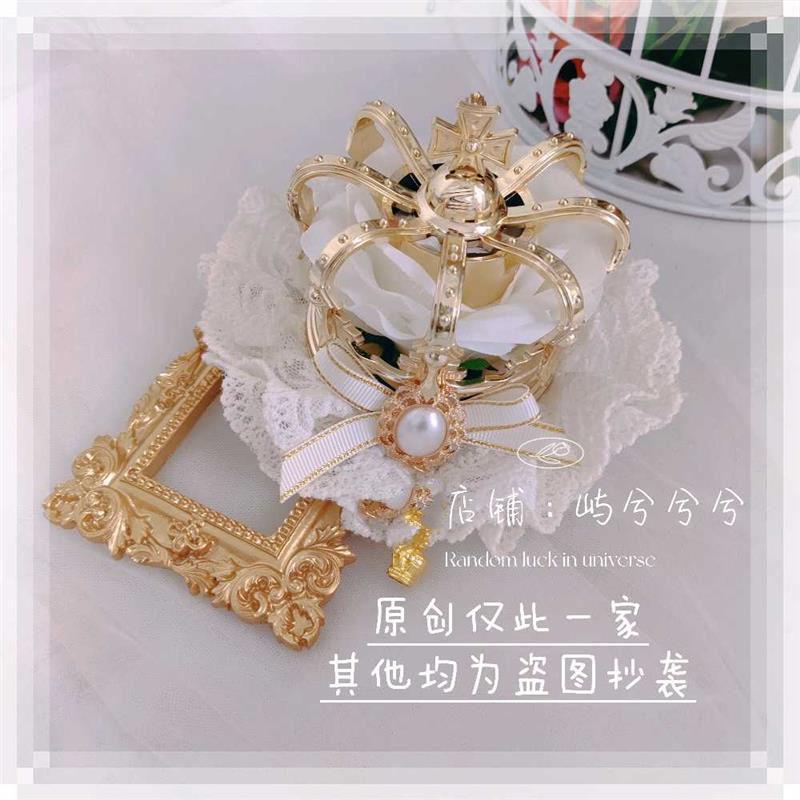 Cos Crown Lolita Headwear for Singing, Daily Wear, Princess, Queen, Coronation, Lolita Wedding Accessories, Small Items