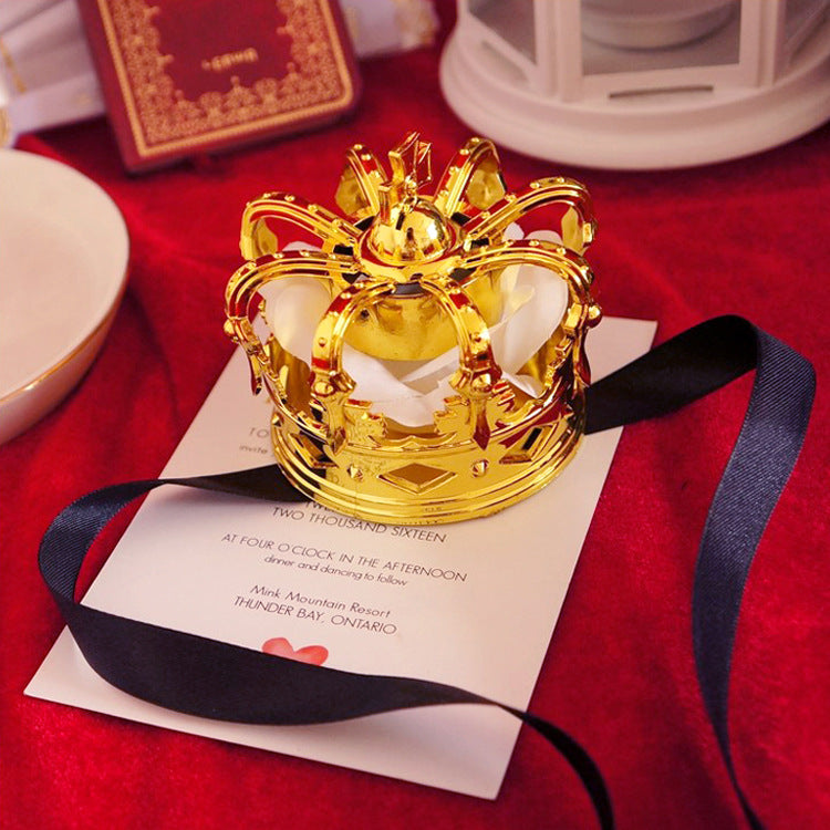 Lolita Tiara King Queen Coronation Gold Silver Rose Cute Lolita COS Crown Tiara