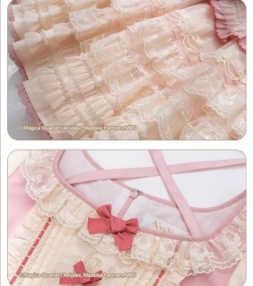 NyaNya - IP Collab Lolita Dress Madoka Kaname Homura Akemi Lolita OP dress