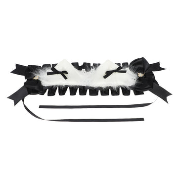 Cute Girl Hair Accessories Lolita Multi-use Clip Bow Hair Ornament Comic Exhibition Costume Cat Ear Hair Clip Cat Ear Hairband