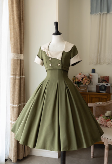 Forest Wardrobe - Waipowa Summer - Elegant and Vintage Lolita Dress