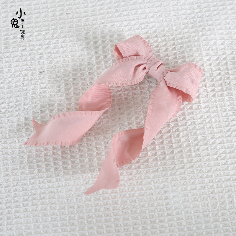 Original  Double Ponytail Twist Hair Clip Lolita Sweet Pair Clip Lo Side Clip Anime Cosplay Adjustable Styling
