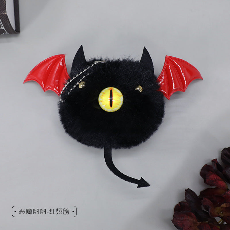 Handmade Plush Ghost - Small Keychain Pendant Backpack Demon Decoration Doll