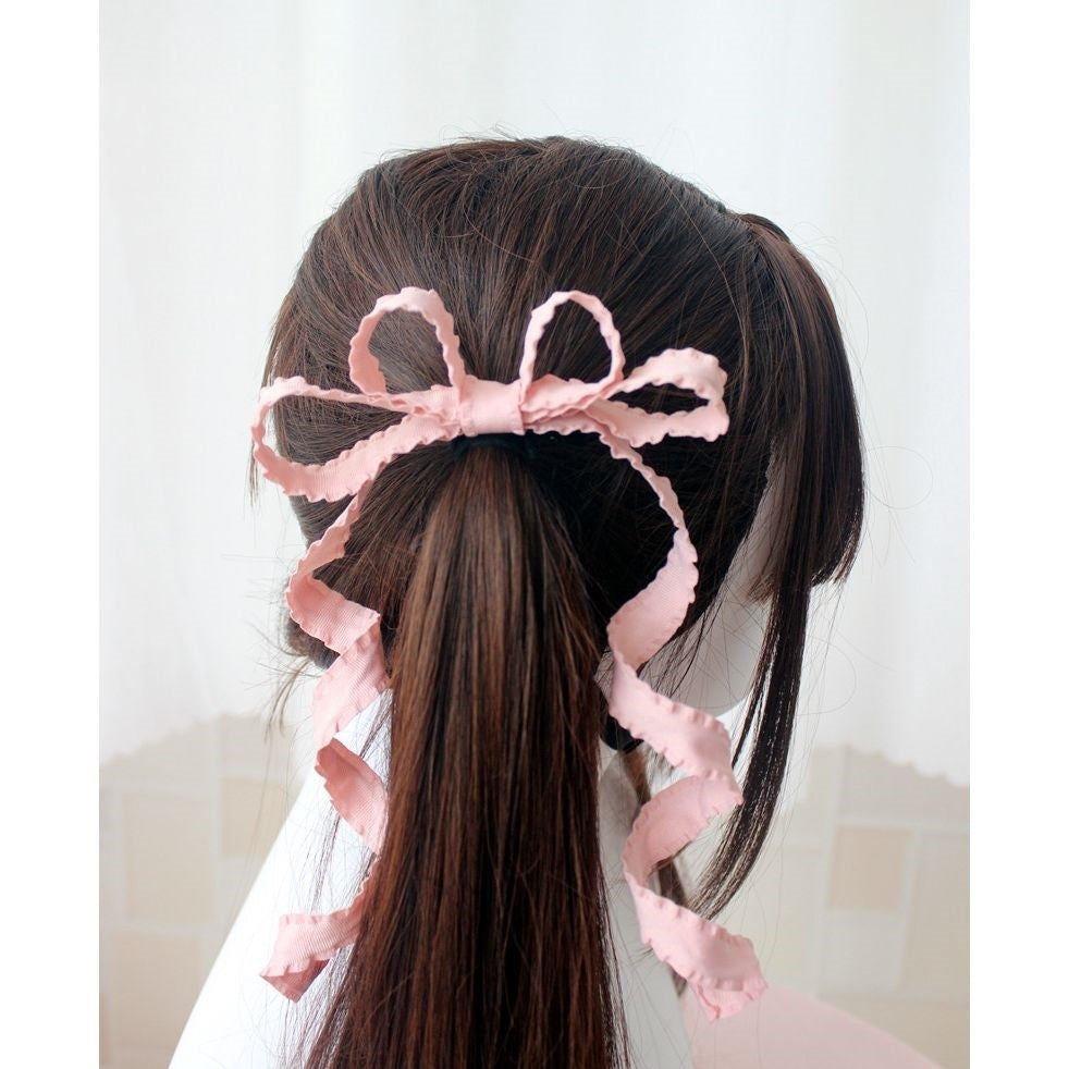 Original Handmade Double Ponytail Twist Hair Clip Lolita Girl Sweet Pair Clip Japanese Anime Cosplay Styling Hair Accessory