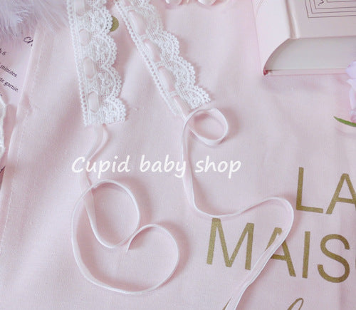 Gentle French Sweetheart Lolita Girl ChokerHomemade Lace Tie Collar