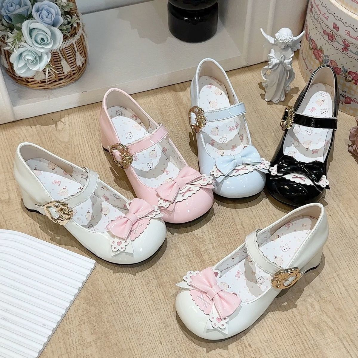Meow Paw Party 3.0 | Kitty Toast Original Lolita Cat Claw Bow Sweet High-Heel Pumps