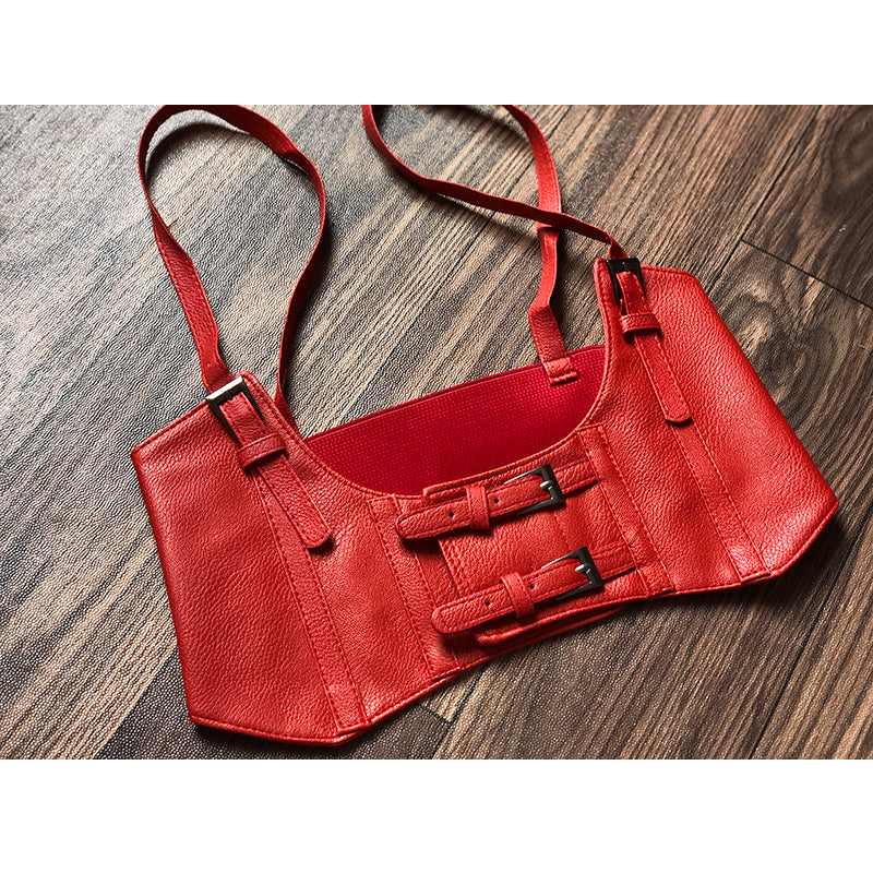 Original Design Holy Waist Cincher Dark Lolita Adjustable Strap Waist Cincher