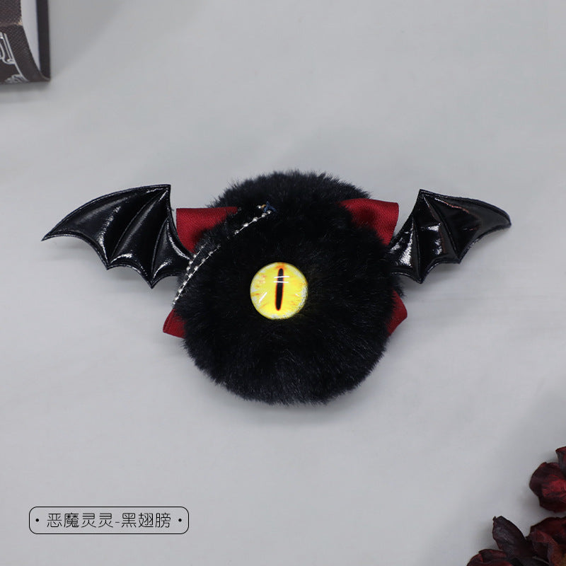 Handmade Plush Ghost - Small Keychain Pendant Backpack Demon Decoration Doll
