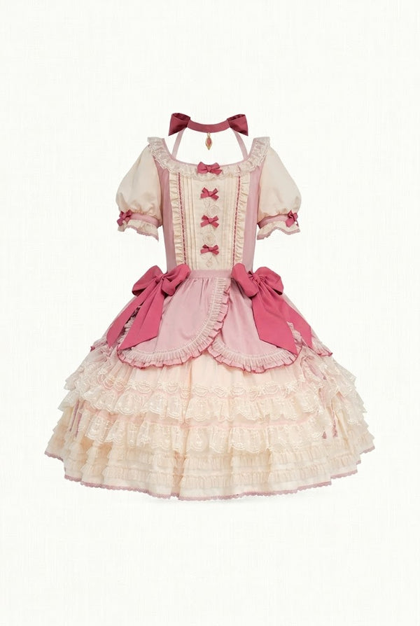 NyaNya - IP Collab Lolita-Kleid Madoka Kaname Homura Akemi Lolita OP-Kleid