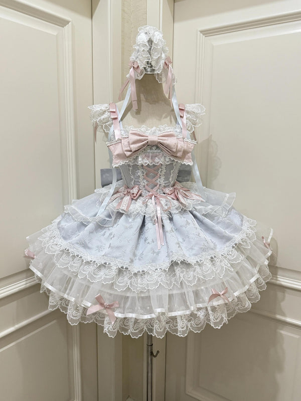 Sugar Girl - Fleeting Isle - Sweet Lolita Ballet Style Jumper Dress