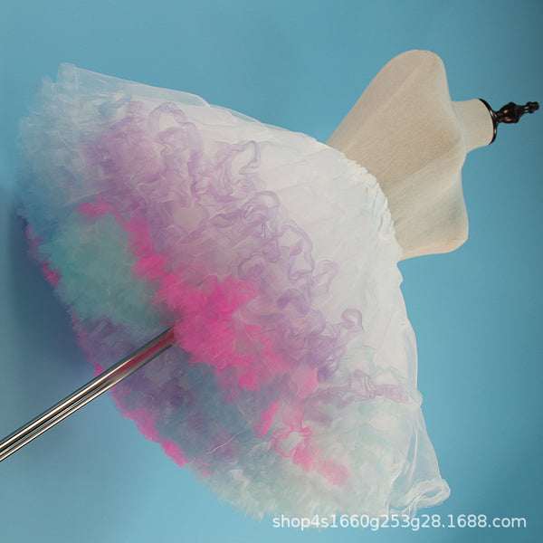 Boneless Cloud Cotton Petticoat – Rainbow Fluffy Inner Skirt