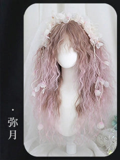 Spot MONKEEP Monkey Bajia, Lucifer 70cm fluffy fine-grained original wig of fallen night