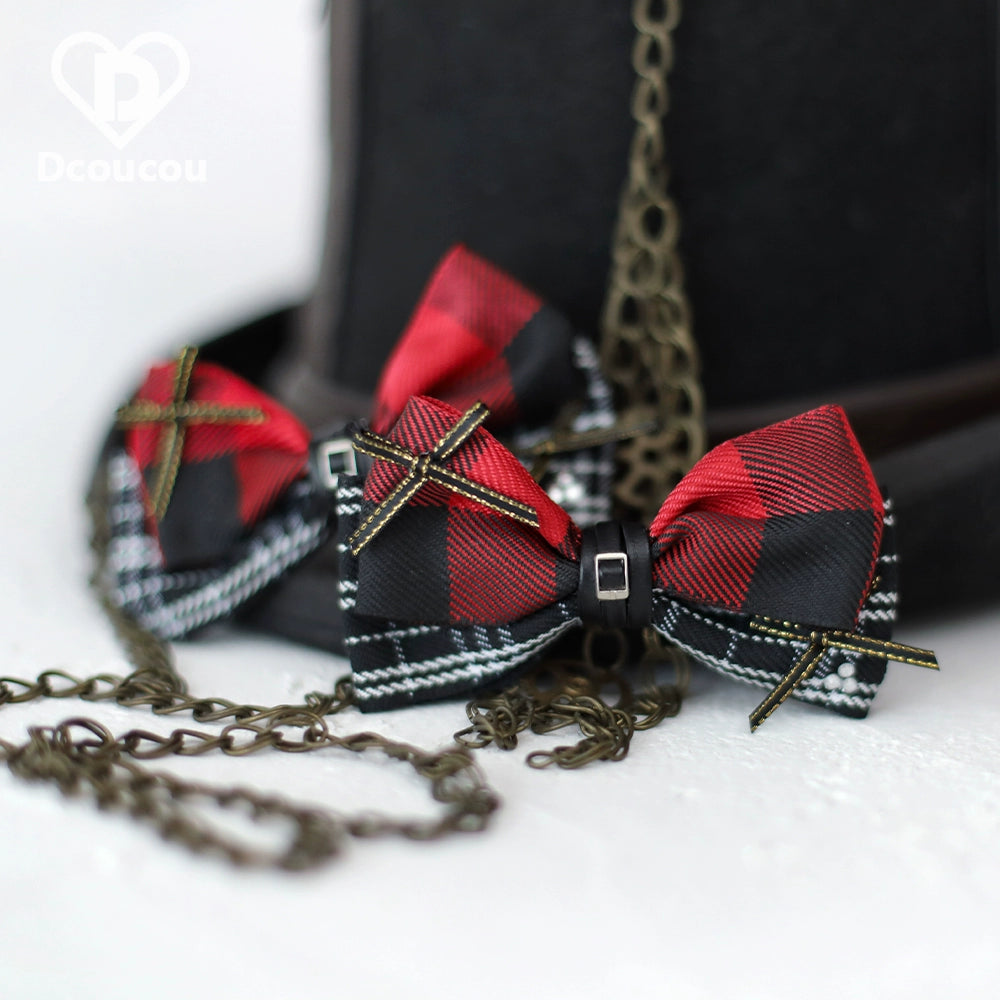 Dcoucou - Y2K Butterfly Hime - 50cm Double Ponytails Messy Style Wig