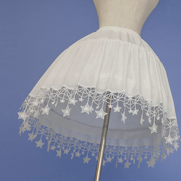Yueele - Starlight Structure - Plus-Size Lolita Petticoat - front view