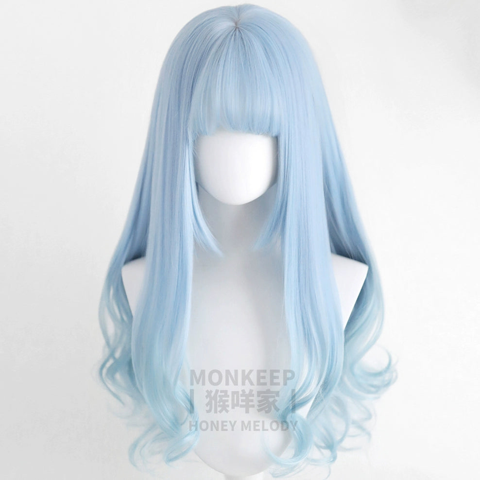 Spot MONKEEP Monkey Bajia, Forest of Goblins - Type I Long Tail Roll 60cm Fairy Tale Fantasy Ice Penetrating Wig