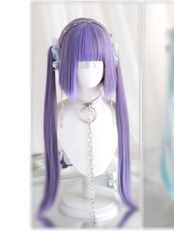 Spot MONKEEP Monkey Bajia, Mechanical Warfighter CYBERAngel Science Fiction Straight Shattered Highlights Tiger Clip Original Wig