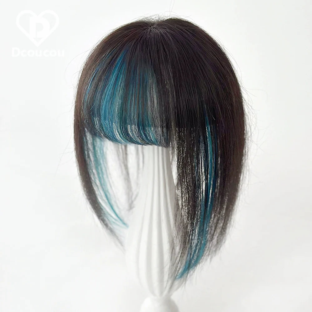 Lotus - Symphony Edition | 25cm Top Covered Real Hair Bangs Hair Patch Supernatural Daily | Wig | Dcoucou
