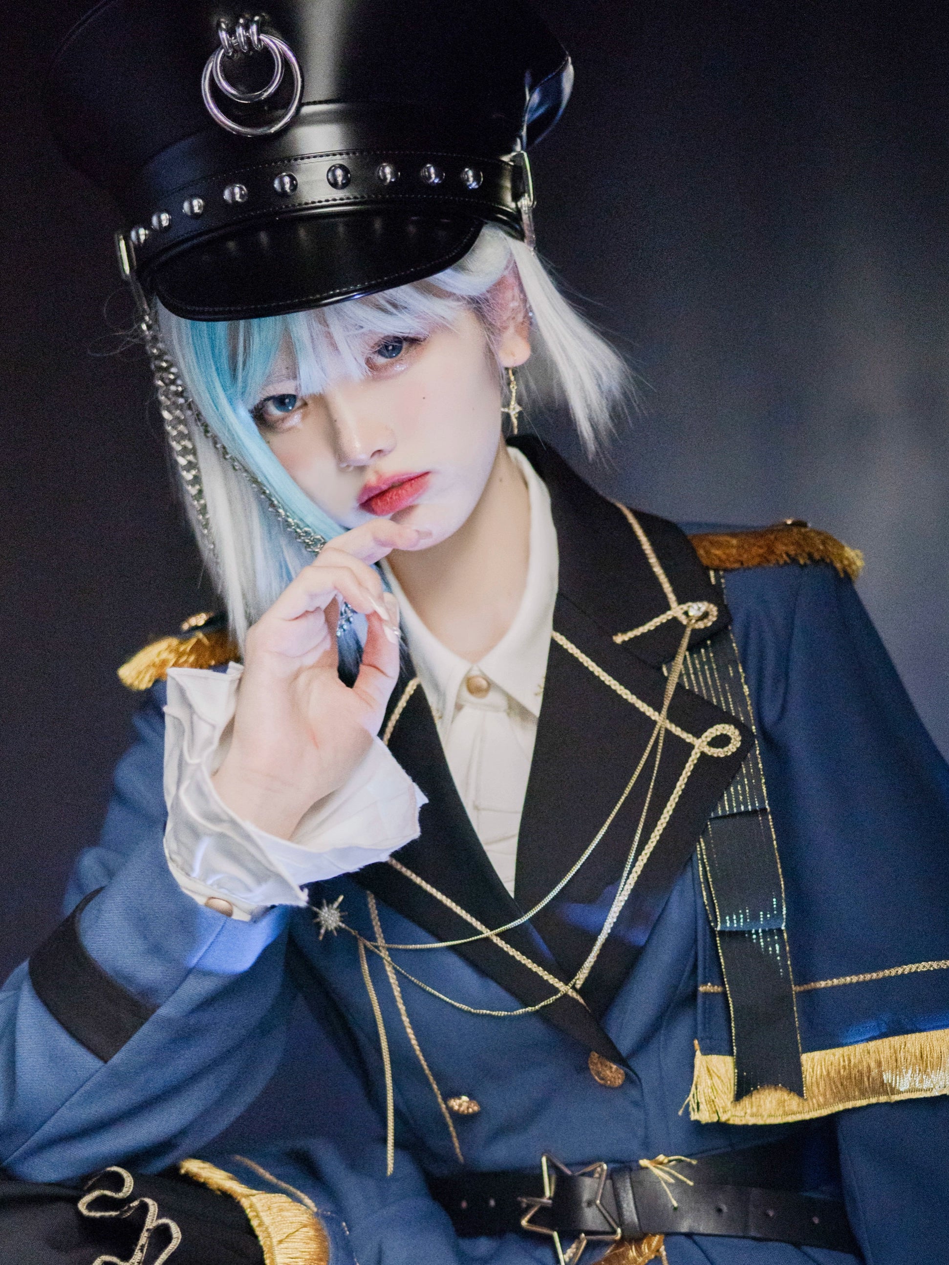 Spot MONKEEP Monkey Bajia, Mechanical Warfighter CYBERAngel Science Fiction Straight Shattered Highlights Tiger Clip Original Wig