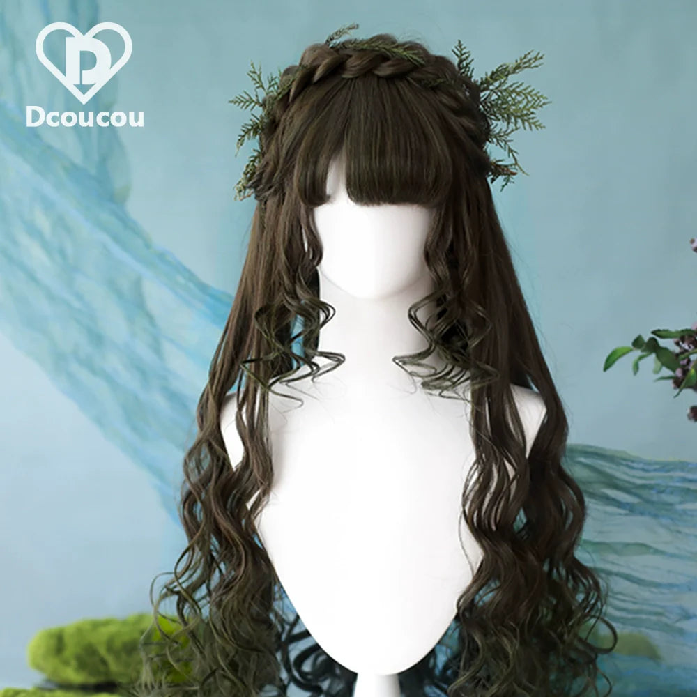 Dcoucou - Austin's Memory - 70cm Romantic Roman Curls Long Wavy Wig