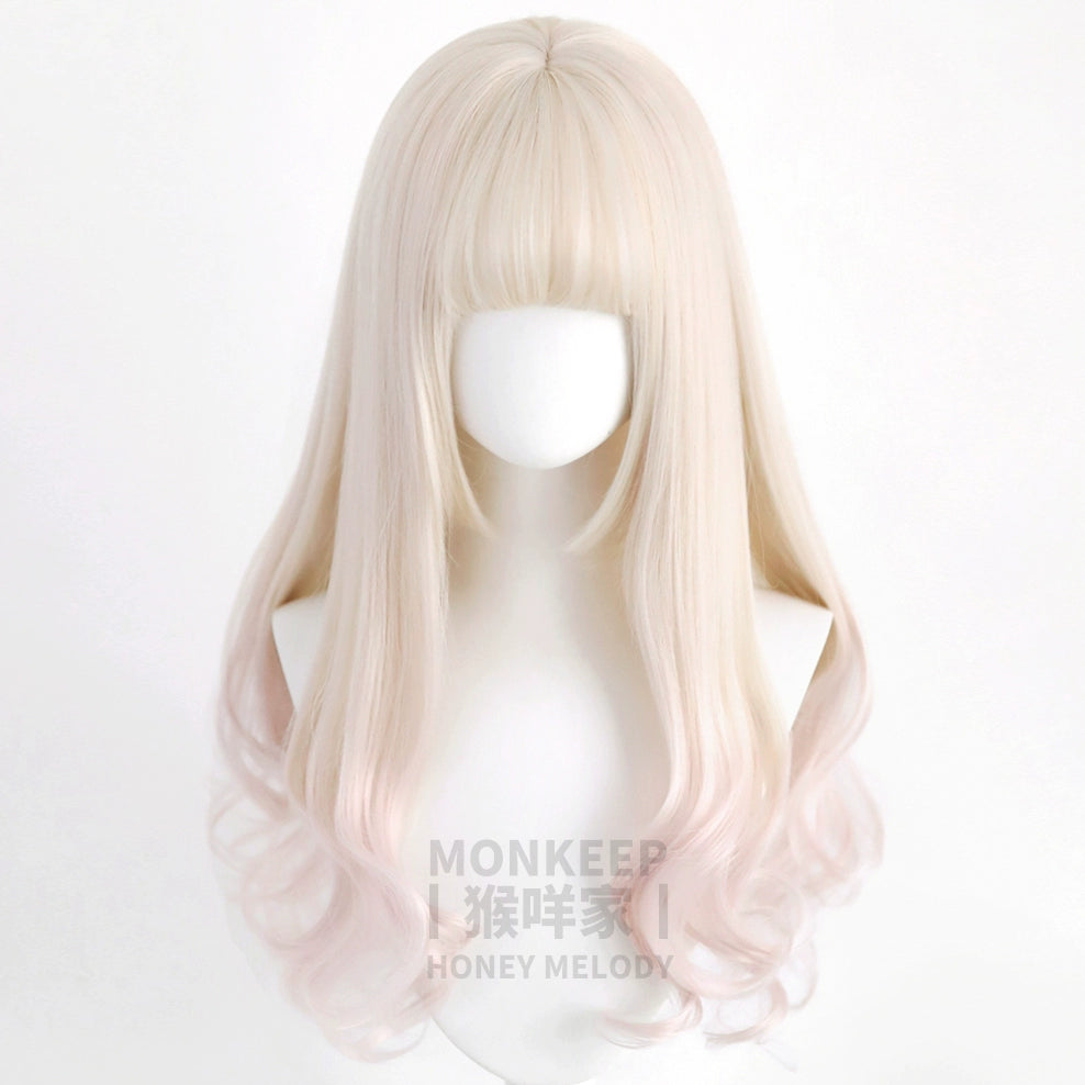 Spot MONKEEP Monkey Bajia, Forest of Goblins - Type I Long Tail Roll 60cm Fairy Tale Fantasy Ice Penetrating Wig