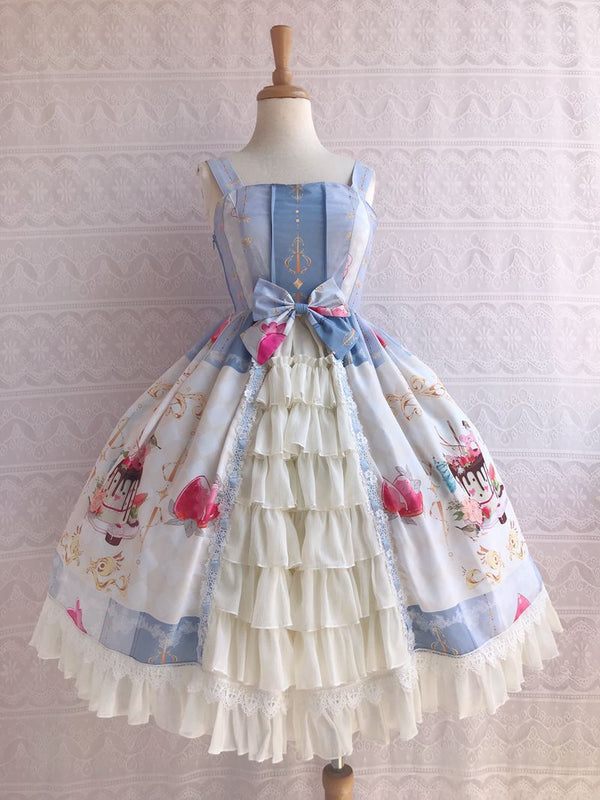 Yilia - Summer Dessert Front Opening Lolita - JSK JSK Dress