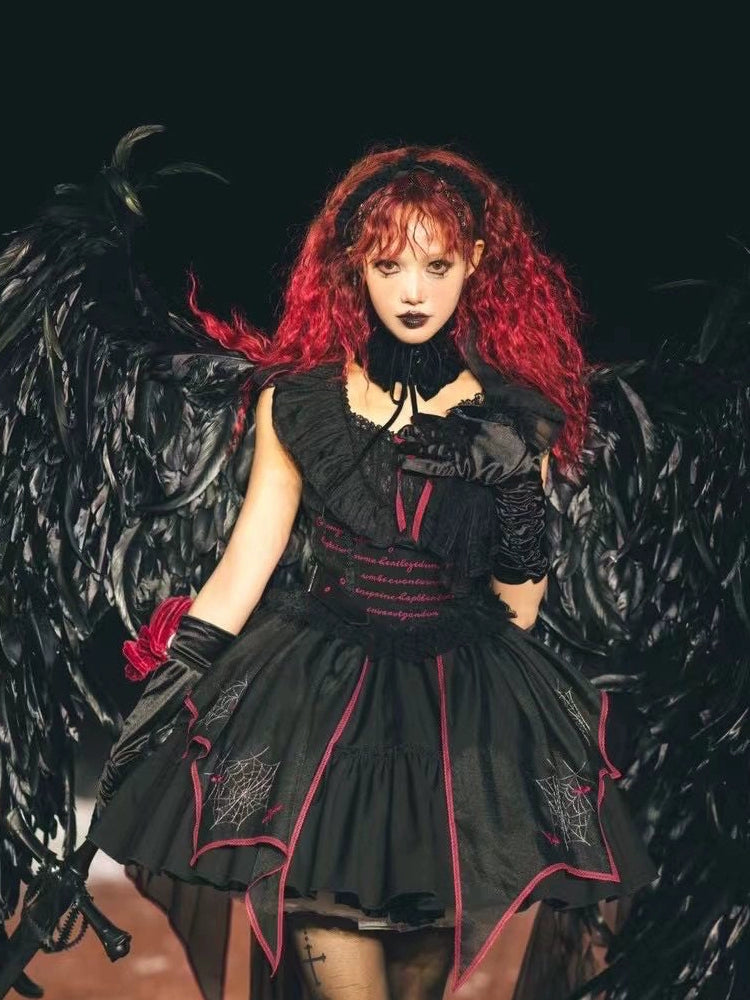 Spot MONKEEP Monkey Bajia, Lucifer 70cm fluffy fine-grained original wig of fallen night