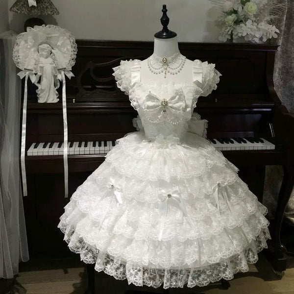 Confession Sweetheart - Light Feather Slumber - Tiered ruffle Sweet