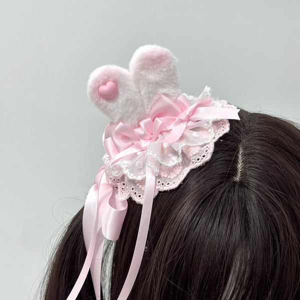 Cat Tart - Bunny Ear Lace - Bunny-Ear Hair Accessory