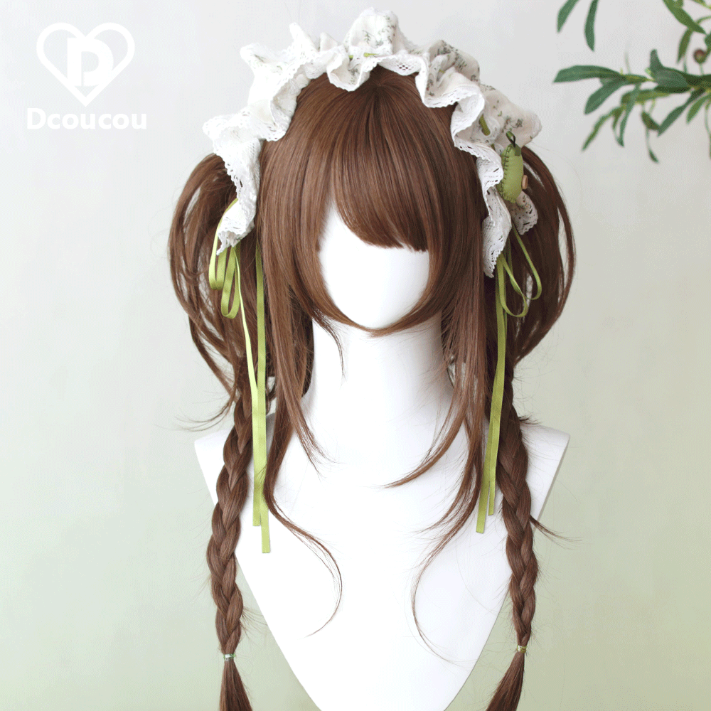 Dcoucou - Gorgeous Star - 70cm Layered Lolita Double Ponytails Wig