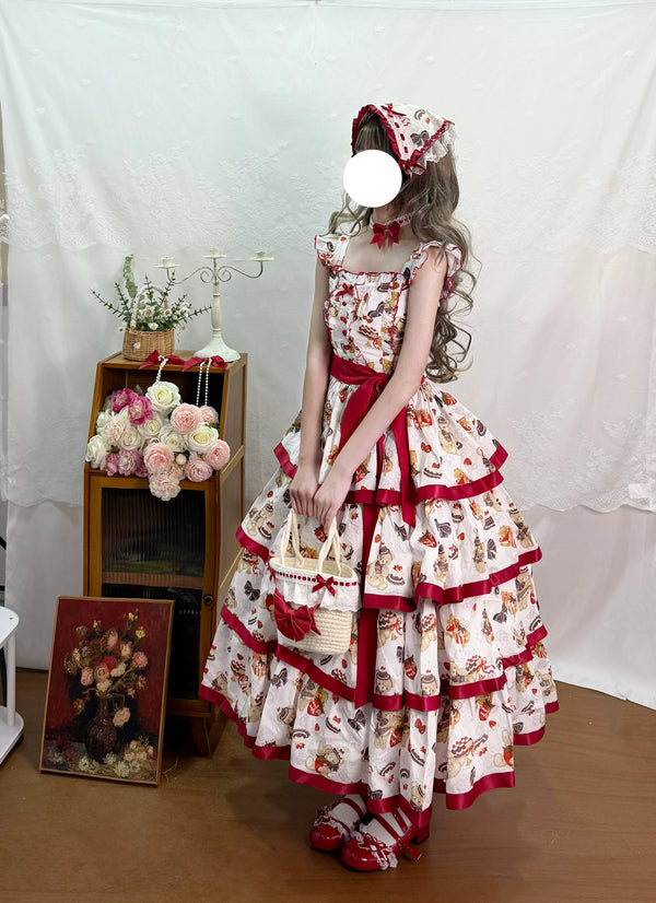 Sweet Bear Diary - Long Bow JSK Dress