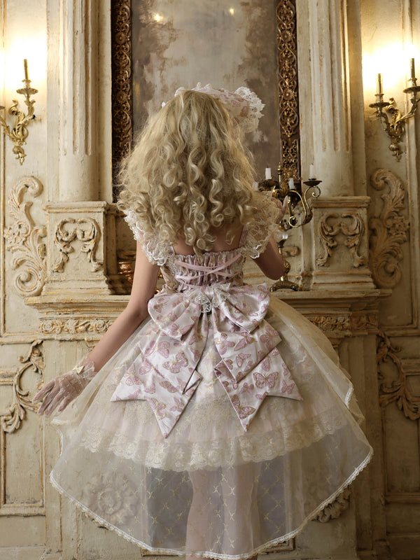 Floating Light Box - Butterfly Shadow Goldweave - Sweet Lolita Jumper