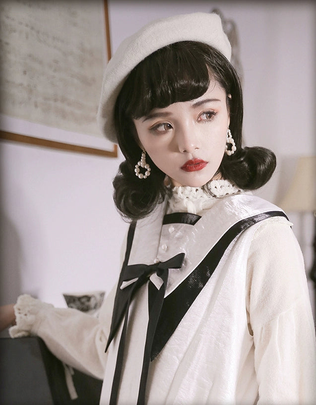 Spot MONKEEP Monkey Bajia GoldenAge VINTAGE NO.4 Vintage 60s Velcro Wigs