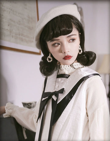 Spot MONKEEP Monkey Bajia GoldenAge VINTAGE NO.4 Vintage 60s Velcro Wigs