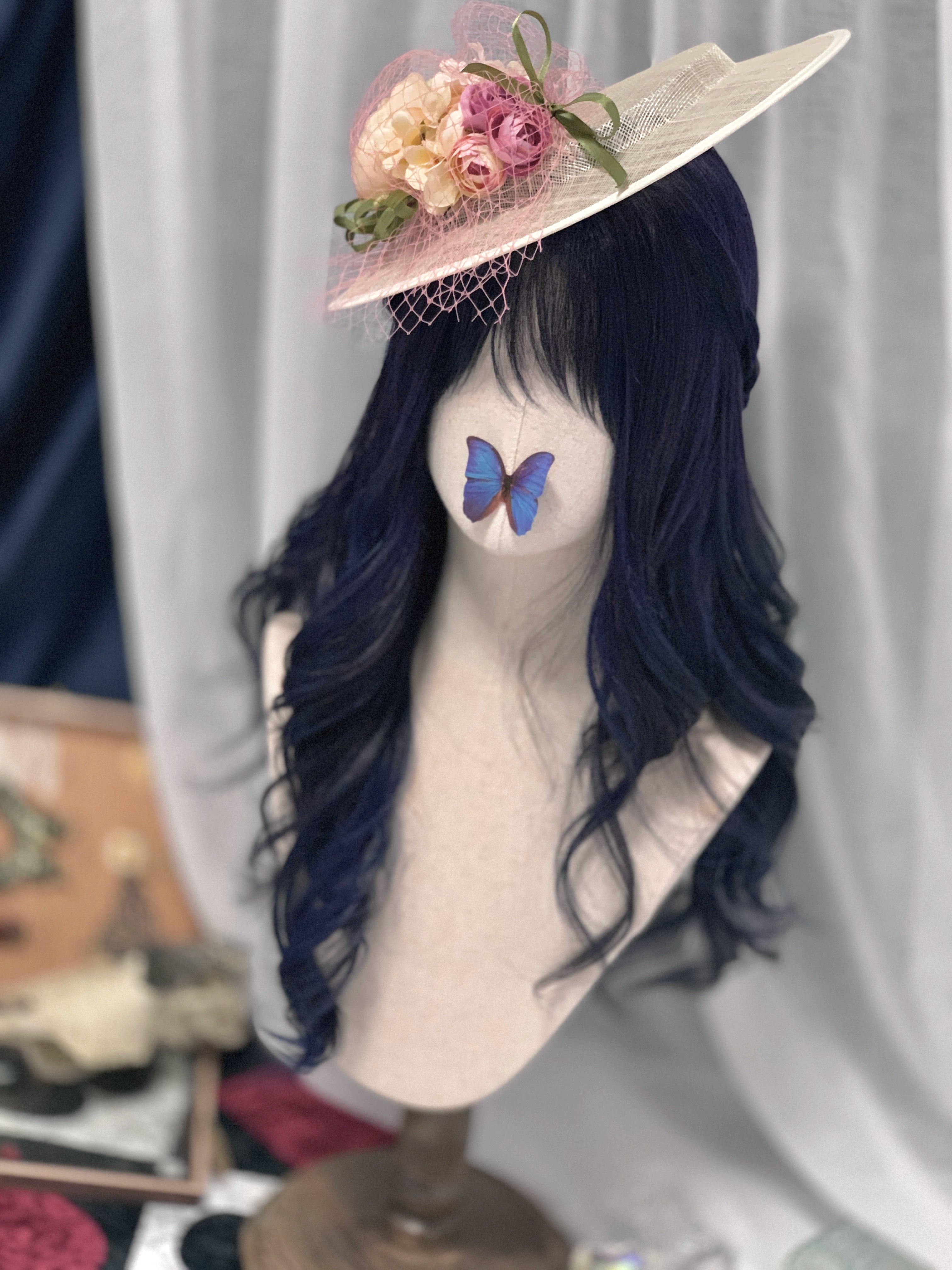 Spot MONKEEP Monkey Bajia, Wicked Countess 60cm atmosphere eversion layer air large volume original wig