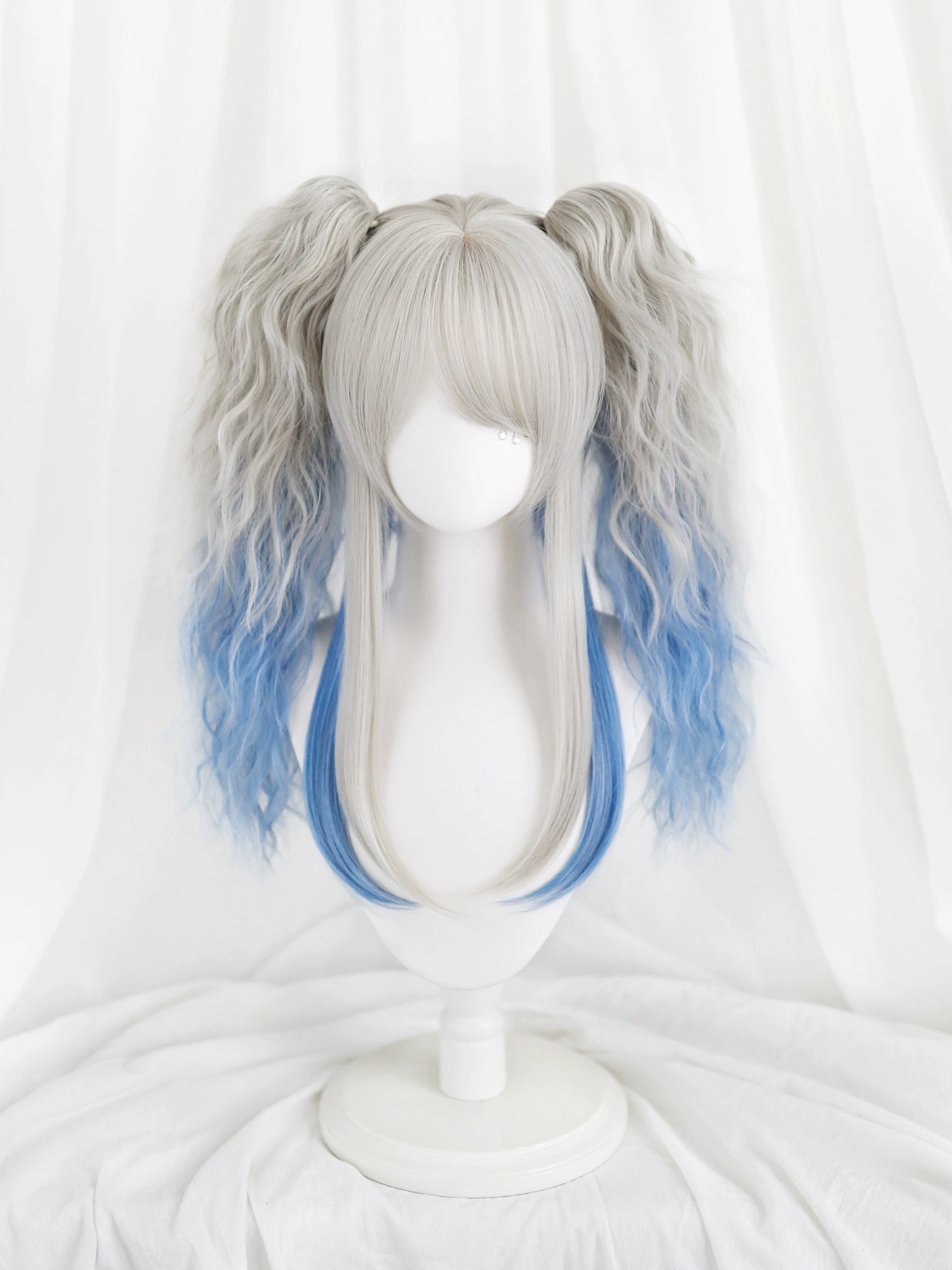 Spot MONKEEP Monkey Bajia, incredible sweetheart, retro Y2K fluffy big tiger clip Lolita original wig