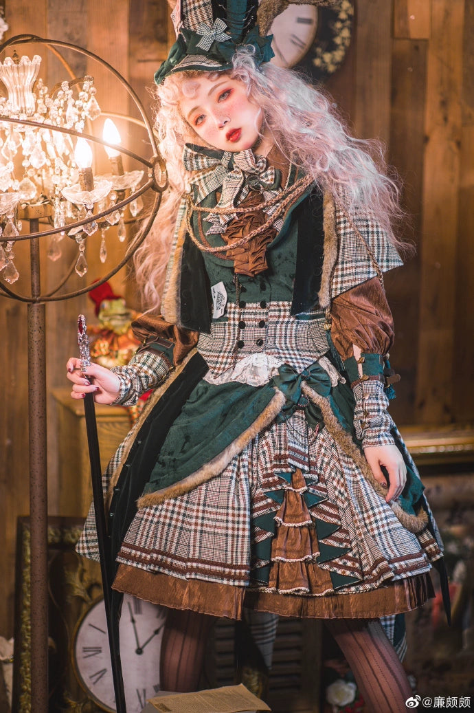 Spot MONKEEP Monkey Bajia GoldenAgeVINTAGE NO.1 Small Roll Bangs 60cm Textured Wig