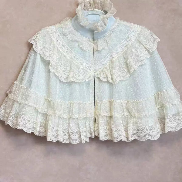 Sweet Lolita Lace Capelet Lolita accessory product view