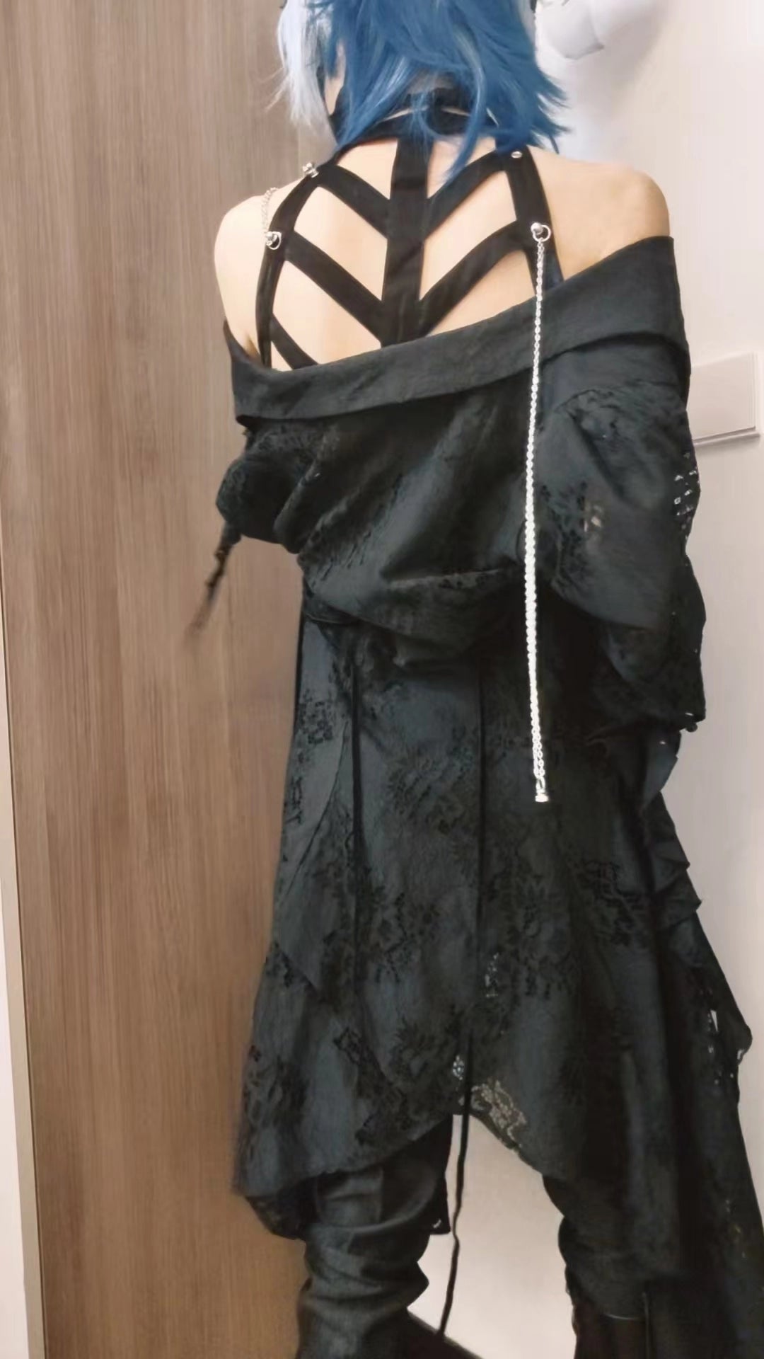 Spot Shipping within three days Page Sleeveless Ribs Acorn Lolita Original Design Gothic Ribs