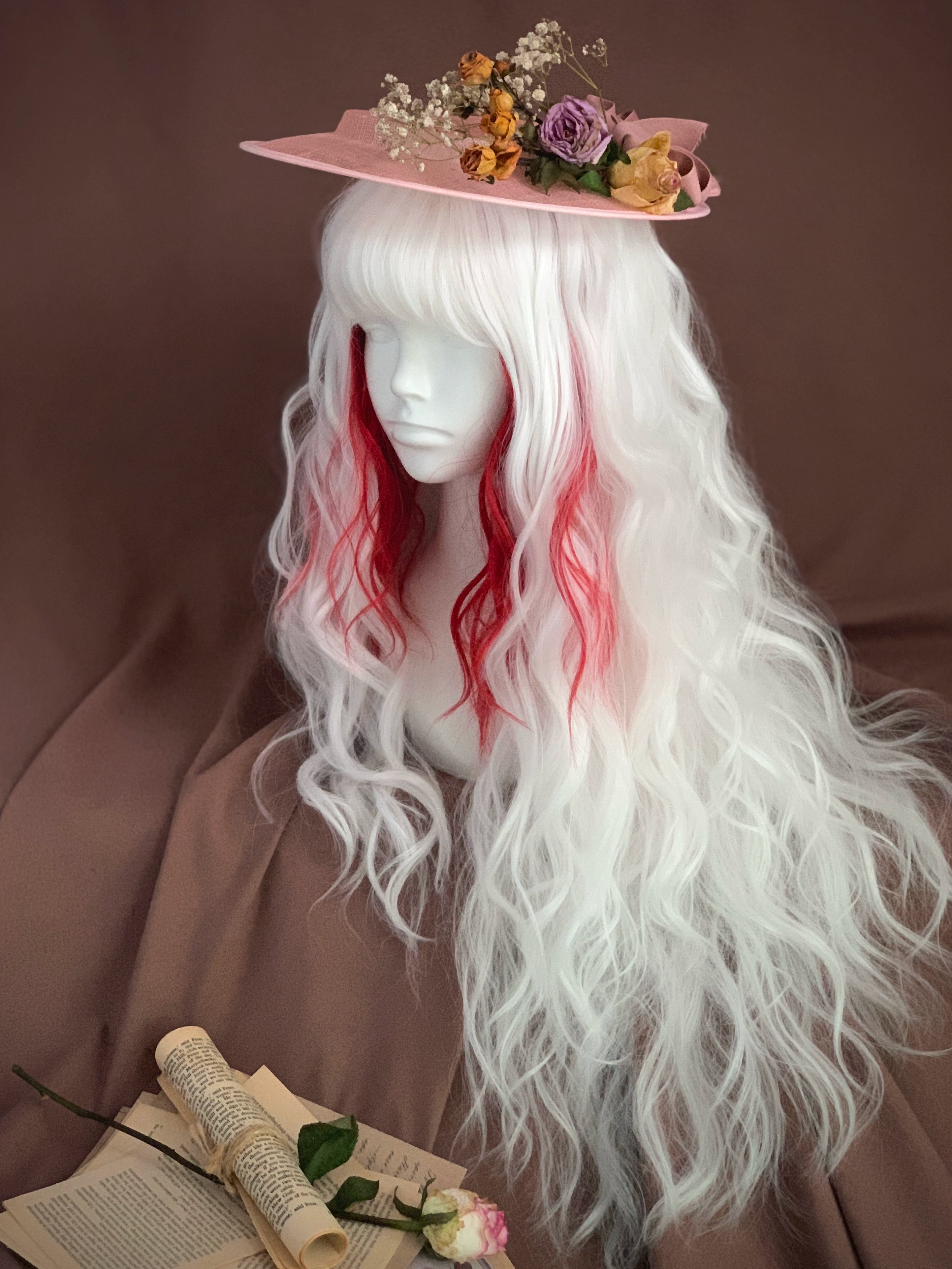 Spot MONKEEP Monkey Bajia LILITH Lilith 65CM Handmade Textured Roll Inner Temples Original Wig