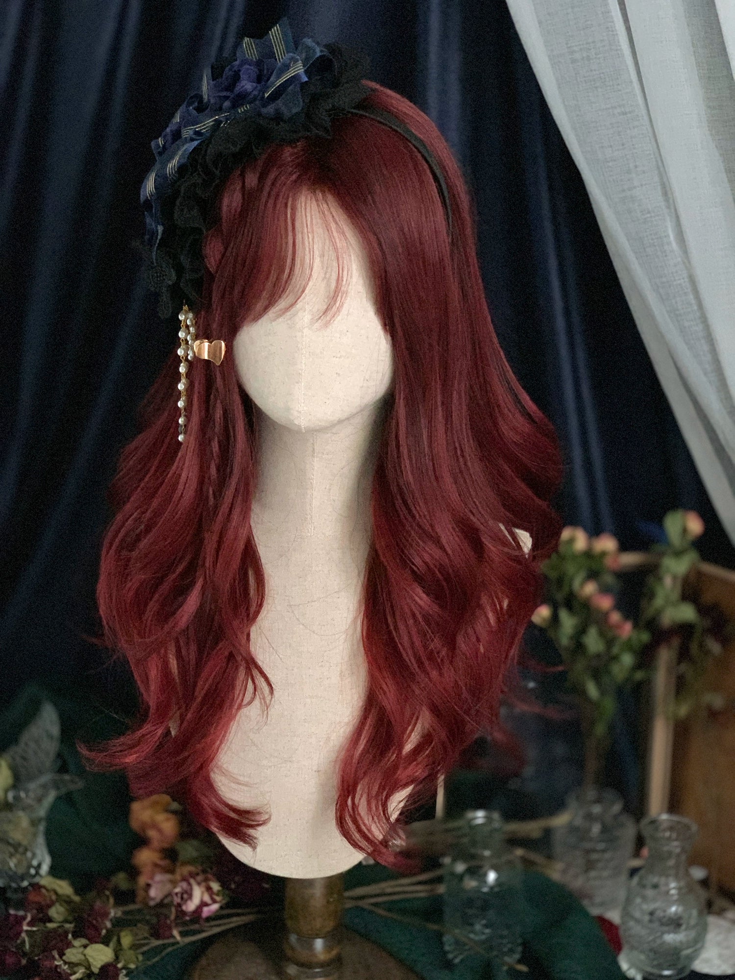 Spot MONKEEP Monkey Bajia, Wicked Countess 60cm atmosphere eversion layer air large volume original wig