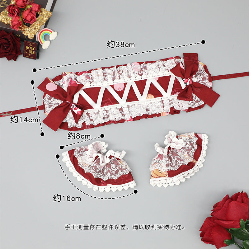 Lolita Hairband Soft Girl Dimensional Girl Lolita French Elegant Natural Color Hairband Cute Versatile Hair Accessory