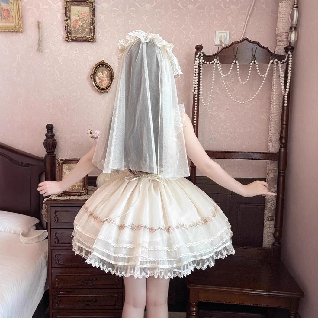 Zhijinyuan - Misty Champagne - Lolita Lolita Dress Summer New Age-Reducing Slimming Lolita Dress
